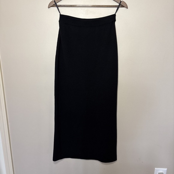 Eileen Fisher Dresses & Skirts - Eileen Fisher Sz XS Wool Italian Yarn Maxi Pencil Skirt Black Casual Minimalist